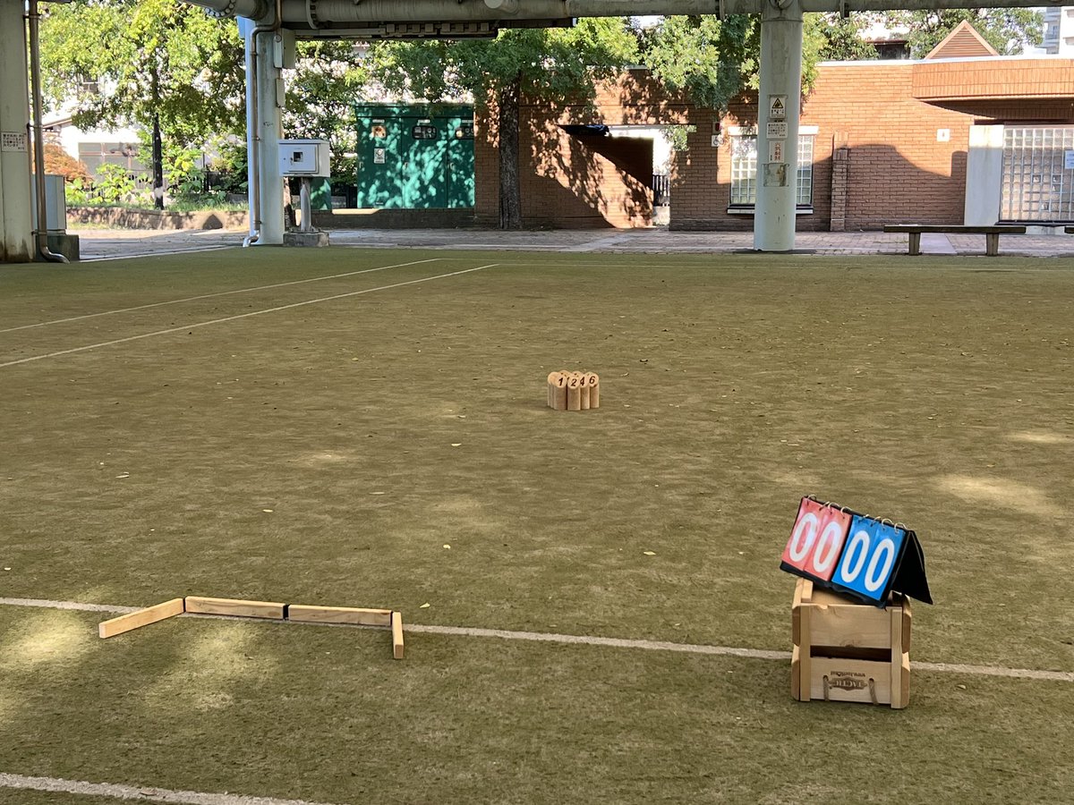 san_inshihans's tweet image. 今から米子の皆生温泉海浜公園でモルック練習します！
お近くの方は是非！
#モルック
#皆生温泉海浜公園
#3in4.5s