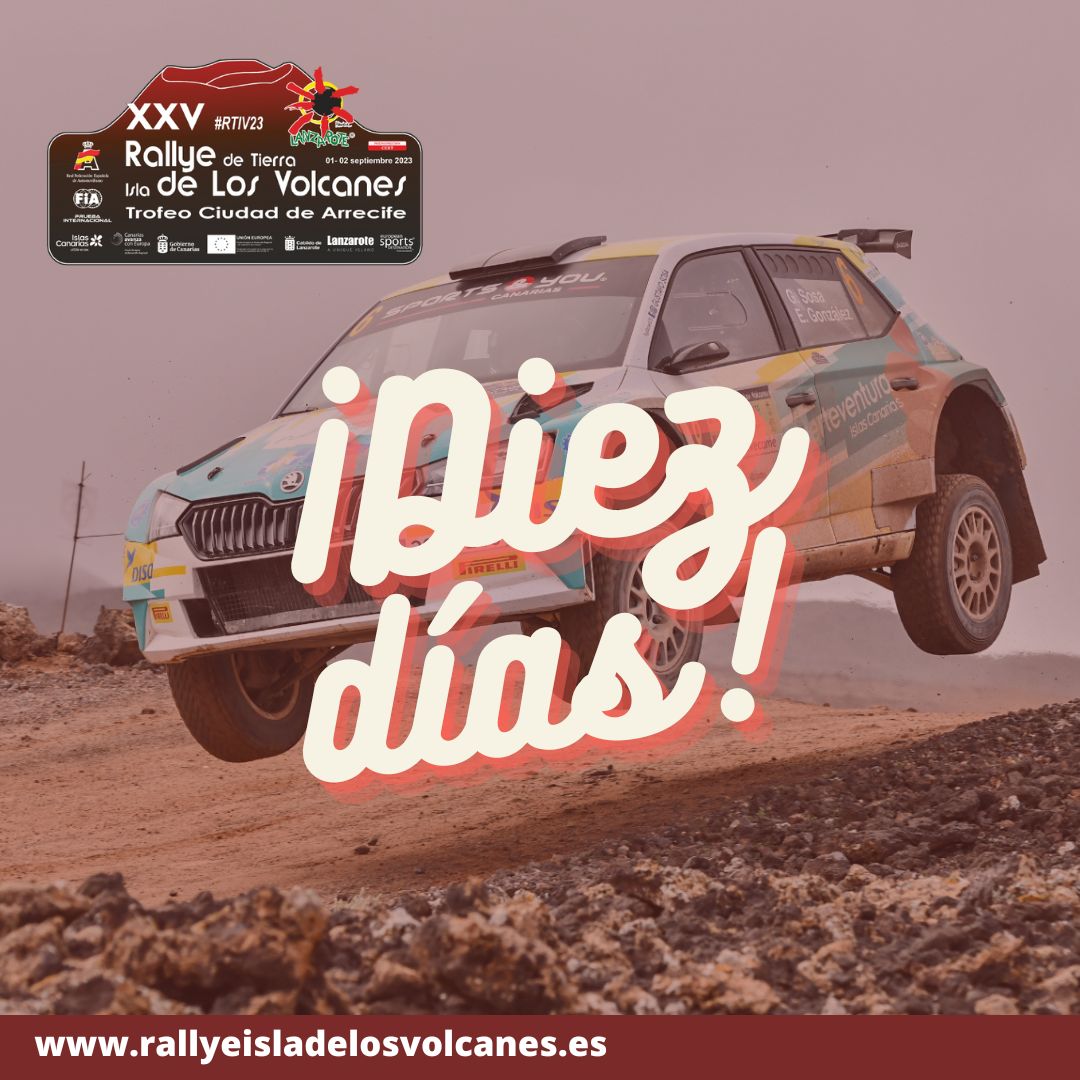 🇪🇸 ¡El #RTIV23 🌋 está cada día más cerca! 🔜

 🇬🇧 #RTIV23 🌋 is getting closer and closer! 🔜