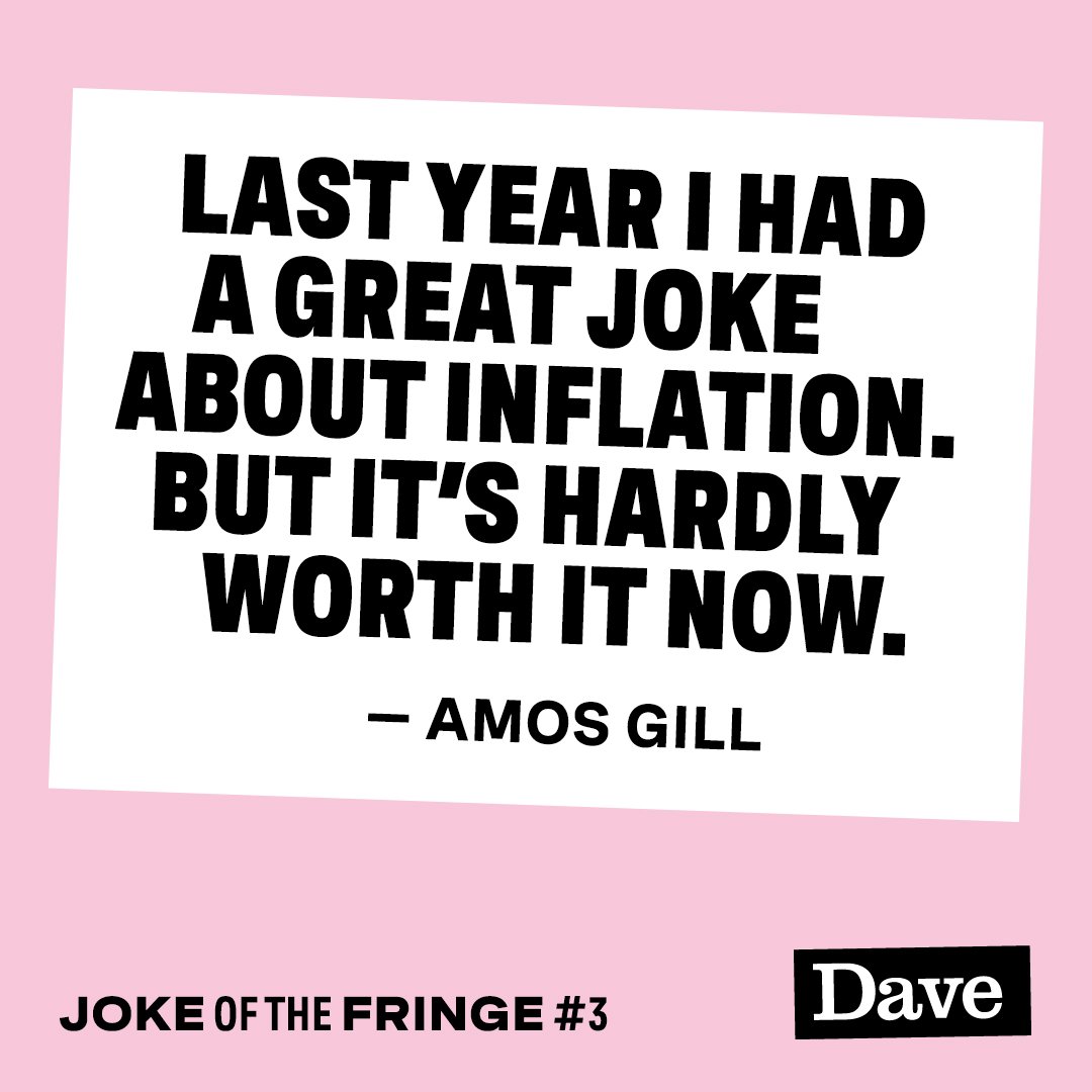 @franklavender @edfringe @MasaiGraham @sikisacomedy In at #3, Amos Gill's joke about a joke! 🤯