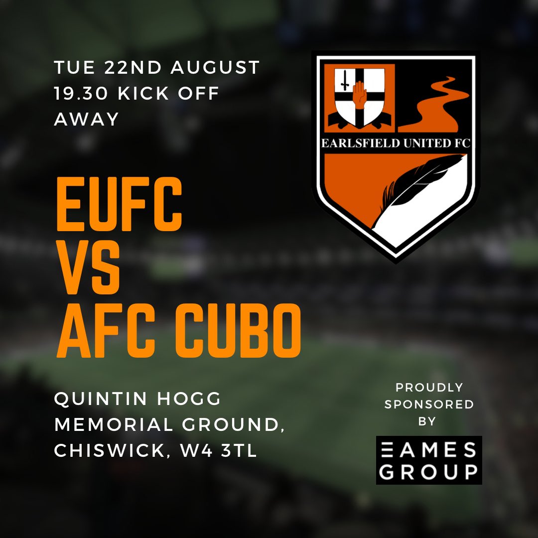 Tuesday night under the lights vs @AFCCubo for our final pre season friendly of the summer.