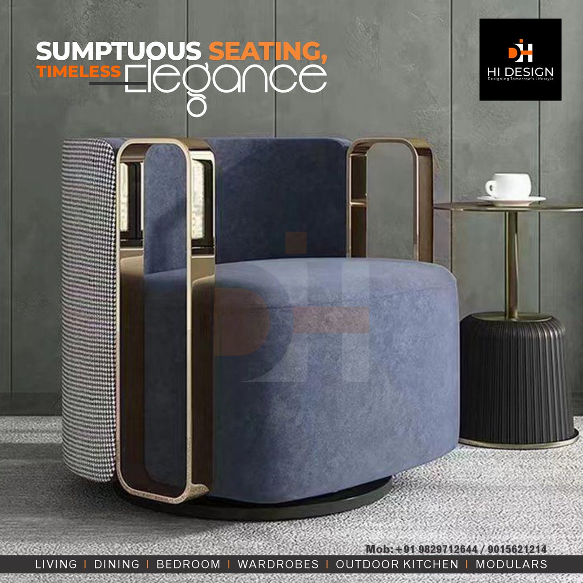 'Singular Opulence: Luxuriate in the Embrace of a Single Sofa Chair.'

Visit Us - A 1/42, ND

Call us: +91 9829712644 / 9015621214

#Hidesign #Design #SofaGoals #Singlesofa #LuxuryLiving #ConsoleElegance #ChicInteriors #InteriorGlam #LuxuryFurniture #Luxurychairs #LuxuryHomeDecor