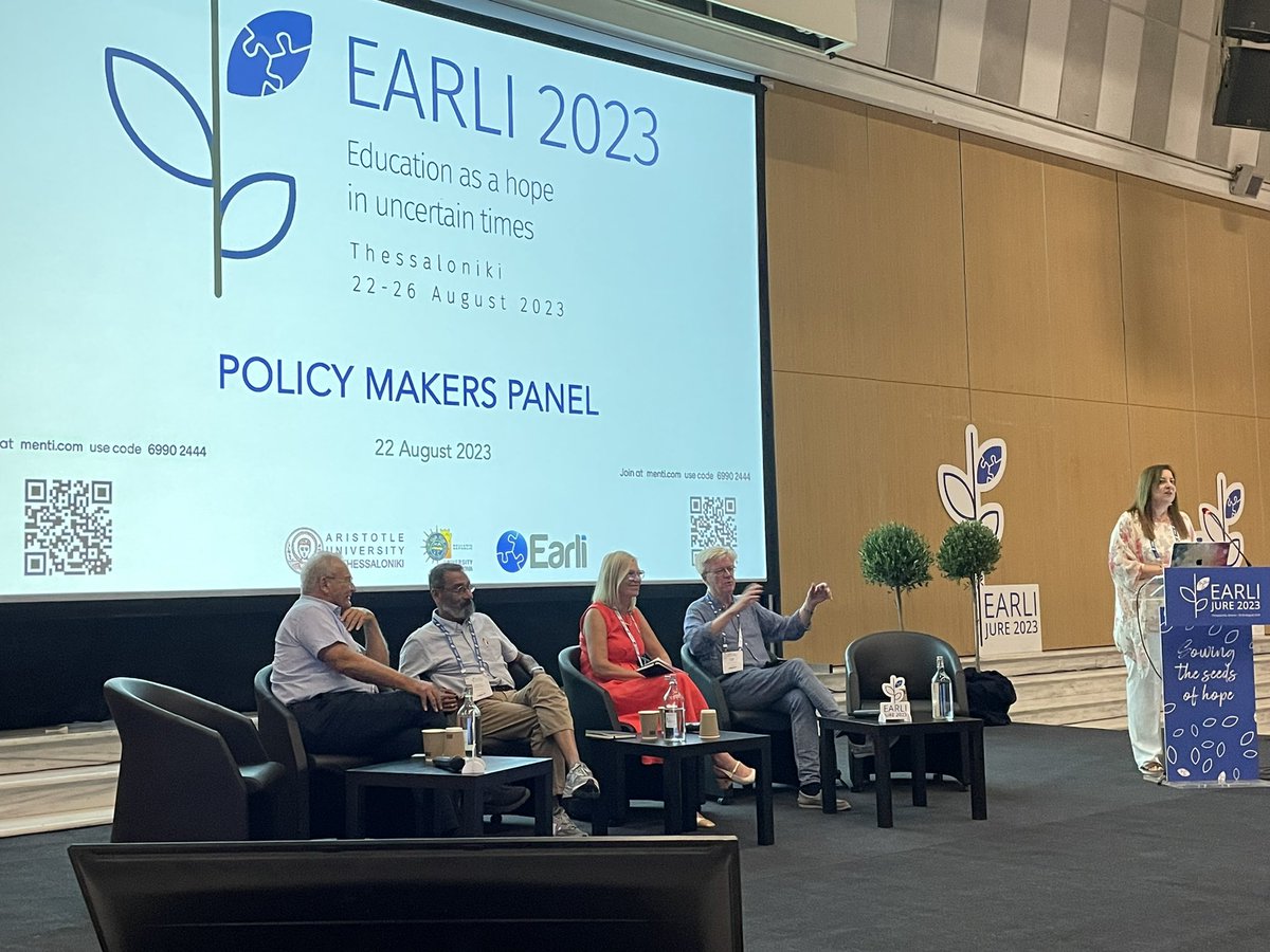 LET UniOulu Finland (@let_oulu) on Twitter photo <a href="/SannaJarvela/">Sanna Järvelä</a> as a panelist today at @EARLI2023 w/ <a href="/SchleicherOECD/">Andreas Schleicher</a> <a href="/RSaljo/">Roger Säljö</a> <a href="/apdemetriou/">Andreas Demetriou</a> <a href="/akduraiappah/">Anantha Duraiappah</a> discussing challenges & hopes for education & democracy. #earli2023 #LETresearch #LETOulu <a href="/UniOulu/">University of Oulu</a> <a href="/OuluHi/">Hybrid Intelligence_Oulu</a> <a href="/GenZ_Oulu/">GenZ</a> <a href="/SannaJarvela/">Sanna Järvelä</a> as a panelist today at @EARLI2023 w/ <a href="/SchleicherOECD/">Andreas Schleicher</a> <a href="/RSaljo/">Roger Säljö</a> <a href="/apdemetriou/">Andreas Demetriou</a> <a href="/akduraiappah/">Anantha Duraiappah</a> discussing challenges & hopes for education & democracy. #earli2023 #LETresearch #LETOulu <a href="/UniOulu/">University of Oulu</a> <a href="/OuluHi/">Hybrid Intelligence_Oulu</a> <a href="/GenZ_Oulu/">GenZ</a>