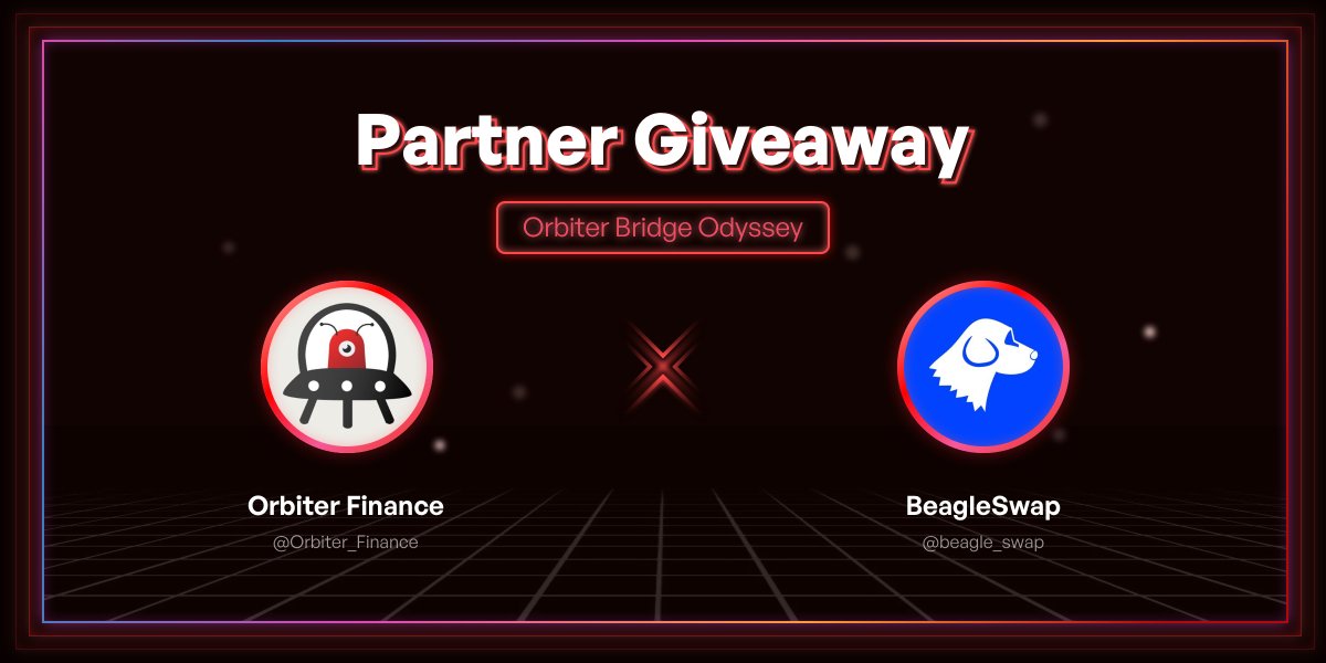 Orbiter_Finance's tweet photo. 🛸 Thanks to @beagle_swap for offering $150 USDT to 5 lucky winners:
@pooler_619
@numenblock 
@uyounus1 
@JaneSezhen
@vadya7x7 https://t.co/cWI94qdJEr
