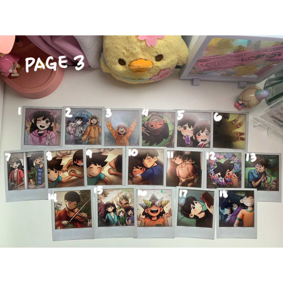 radeekaru's tweet photo. 💖 Hello everyone! I’m selling my OMORI Faraway Town Photo Print Set because a lot of them are just kept in the darkness :’) I kept a few of them tho so this isn’t complete! 

If any of you are interested you can get them individually here:

https://t.co/RnqNlKOQ8z https://t.co/JdBGbSKoBN