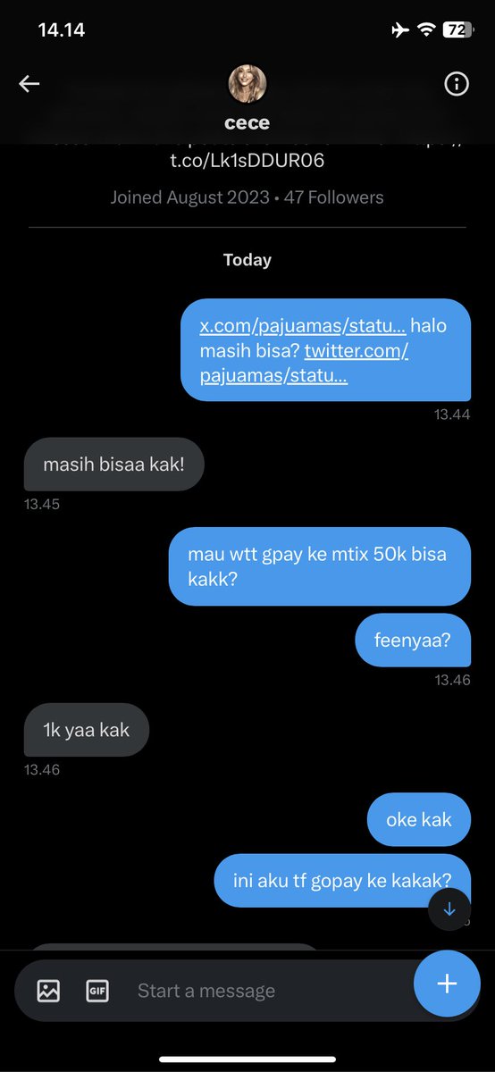 syaoxoo's tweet photo. !!!!! SCAMMER !!!!
scammer saldo
081362584785 iniiiiih (EMILIA/BANG ARYO) @pajuamas https://t.co/or9f3usbdK