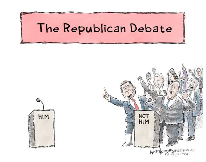 jkr_on_the_web's tweet image. Himbug humbug. #catoon courtesy of @Nick_Anderson_