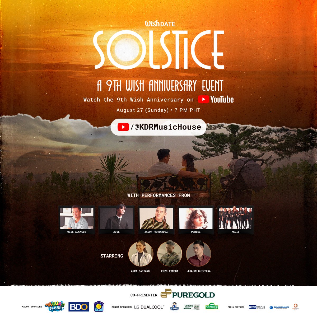 KDRMusicHouse's tweet photo. Wish you were at the MOA Arena for Solstice? Don’t worry, we've got you covered!

The event will be streamed on our YouTube channel on August 27, 2023, Sunday, at 7 p.m. PHT!

Subscribe now: https://t.co/FIcUU7qJWT https://t.co/DmvLcTZnq7