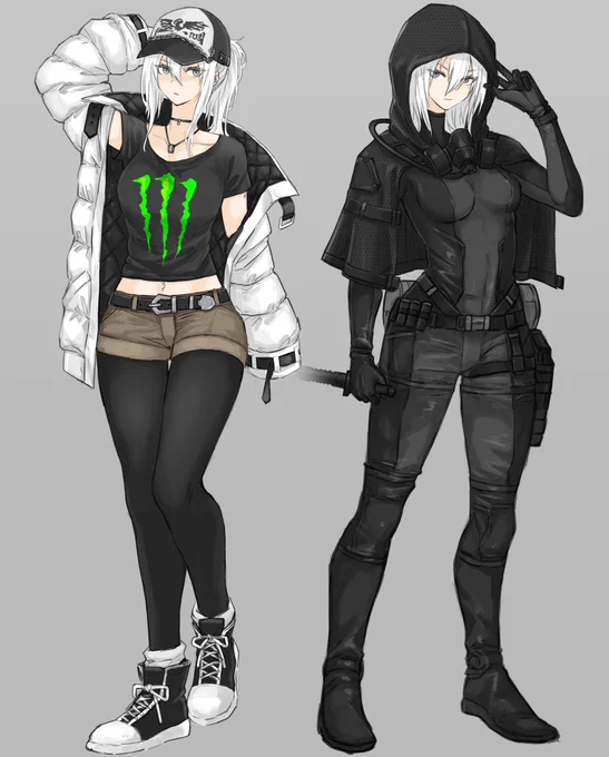 工作員さん 私服 