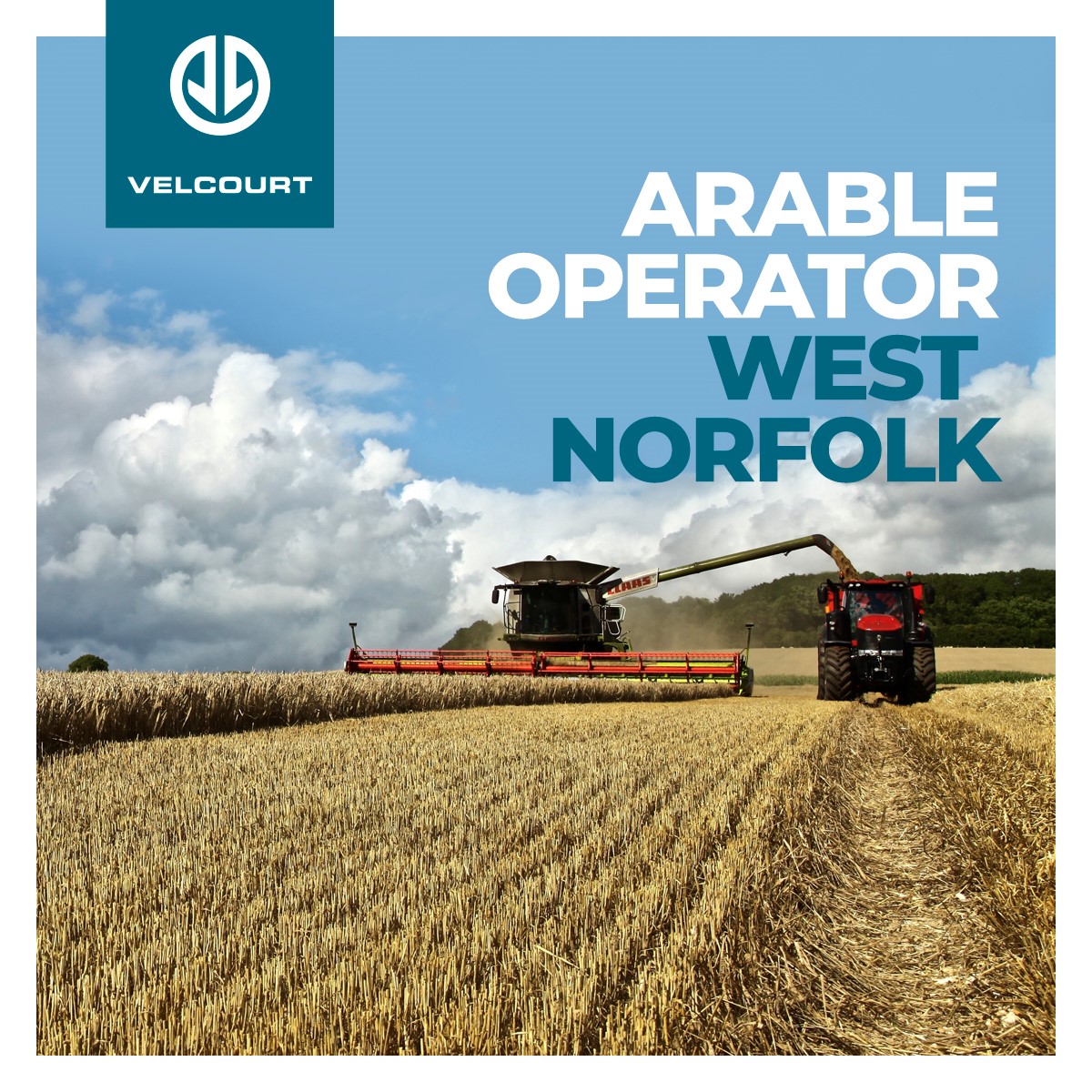 **ARABLE OPERATOR REQUIRED**
 
We’re looking for a skilled Arable Operator to join our small, dynamic team at one of our Velcourt managed farms in West Norfolk. 
 
For more information and to apply, go to:
 velcourt.co.uk/jobs/arable-op…
 
#farmjobs #farmingjobs #norfolkfarms