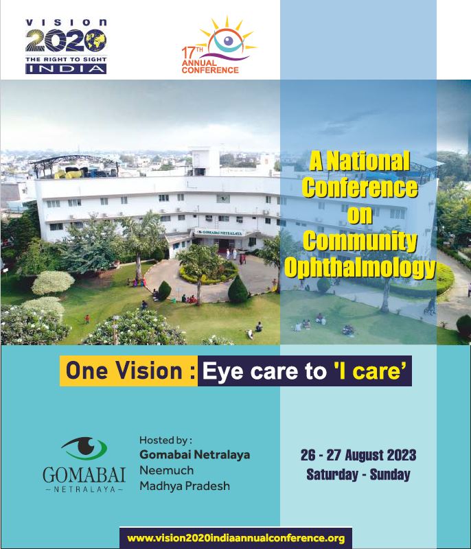 Vision2020Info's tweet photo. #3DaystoGo>>>
#17thannualconference (One Vision: Eye care to "I care")
Kindly register to participate in @Vision2020Info #17AnnualConference hosted by @GNetralaya
Registration: https://t.co/tm6IGAH8NO
#CommunityOphthalmology https://t.co/CaNigLfDeH