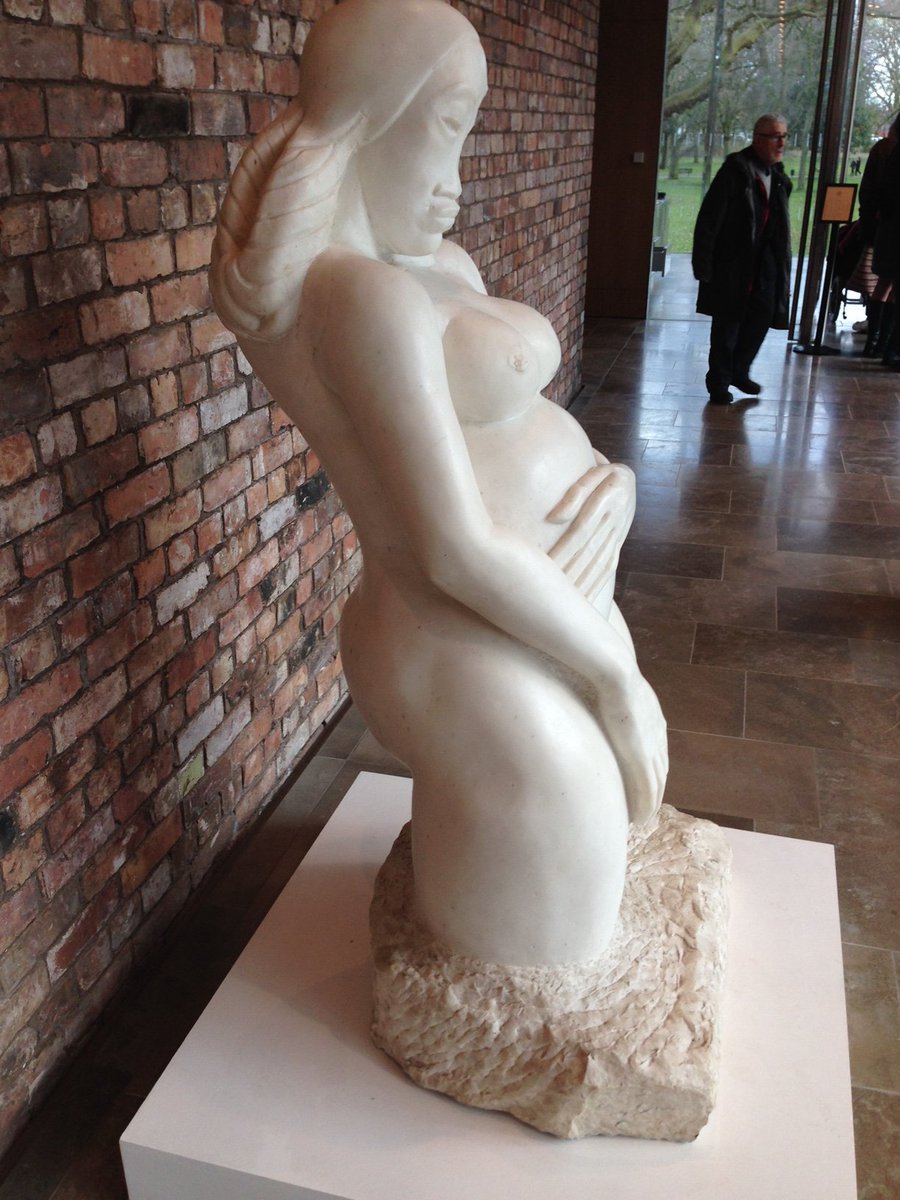 When he was a schoolboy, Anthony Burgess was thrown out of the Whitworth Art Gallery for sucking on the breast of Jacob Epstein's sculpture, 'Genesis'.