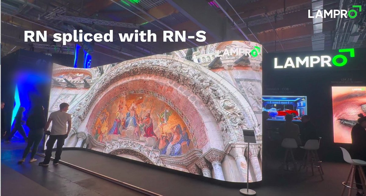 Want to arrest attention?

#LAMPRO is the go-to guy for super cost-effective LED display solutions. Over 300 sqm cost-effective indoor rental LED screens in stock, 3-5 days delivery!

For more information click here: lnkd.in/guuvcNga

Pls email at pax.zeng@lampro.net