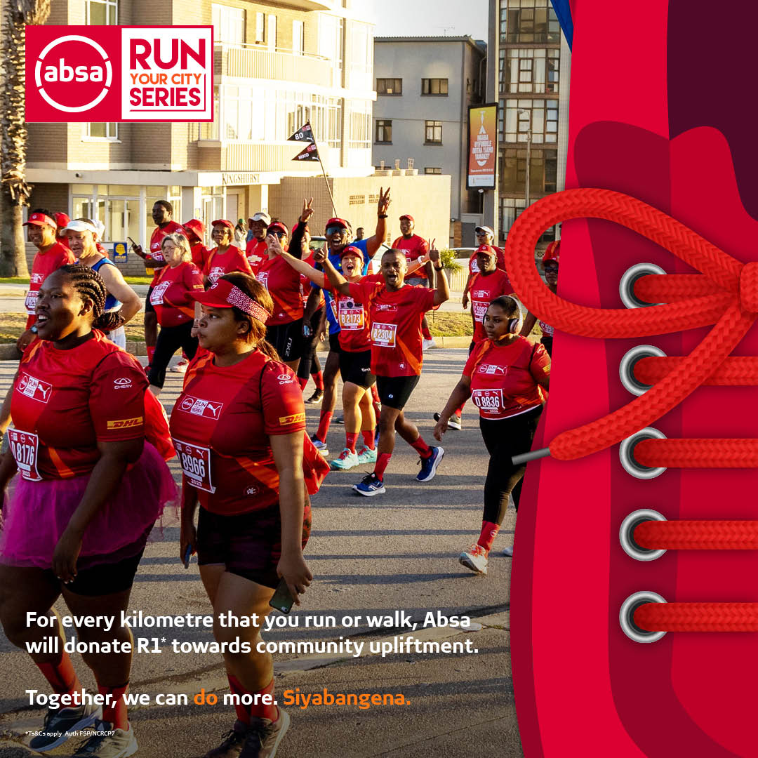 AbsaSouthAfrica's tweet photo. @keepfitacademy Tshwane. Come run on the #AbsaRunYourCity Billboard. 

Running Billboard at Menlyn Mall Shopping Centre, 25 August, 10:00 -17:00. 

Be an active force for good in your community with Absa. 

Reply #Stop to opt out https://t.co/RkcuHFU3vq