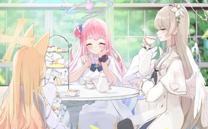 ティーパーティー #ブルアカ 