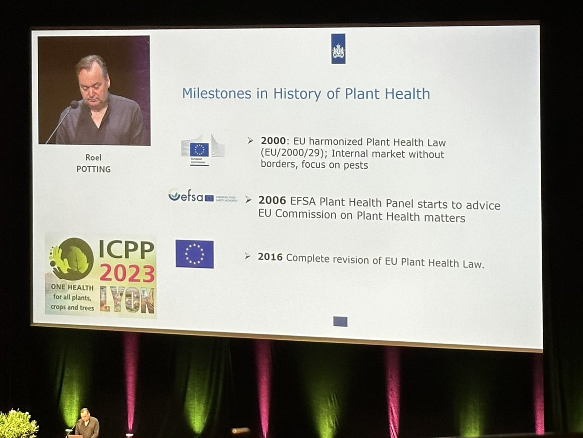 So great to hear the role of risk assessments in plant health and trade!! #ICPP2023