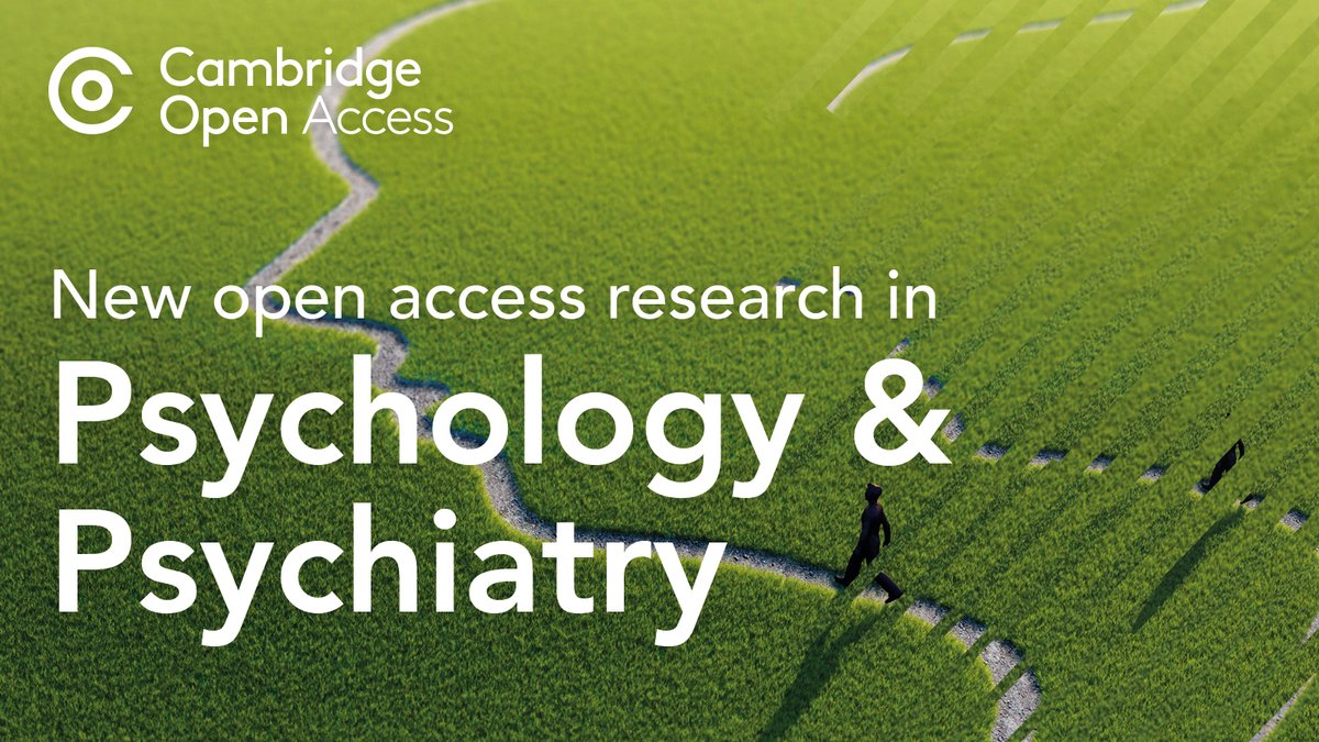 Cambridge UP - Psychology & Psychiatry tweet media