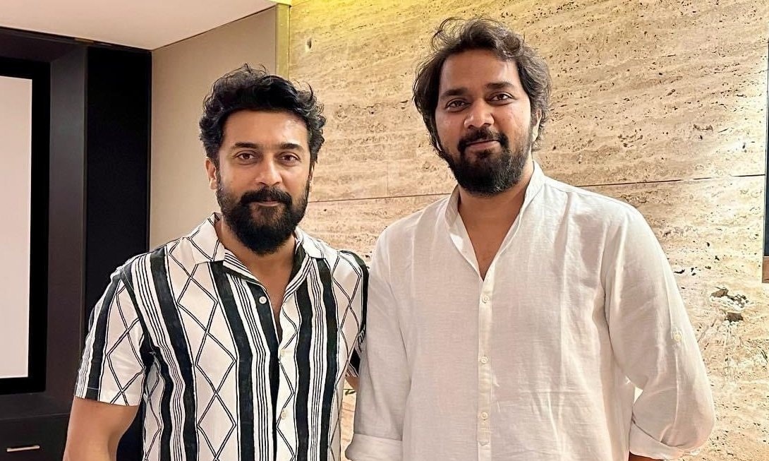 Karthikeya2 Director Chandoo Mondeti confirms his Project with #Suriya ..⭐

I am going to do a Film with #Suriya about four 'Vedas'

 It will be a Socio-Fantasy kinda movie and We both are quite excited about it..🔥

Although He will be busy for another 2 years..! #Kanguva