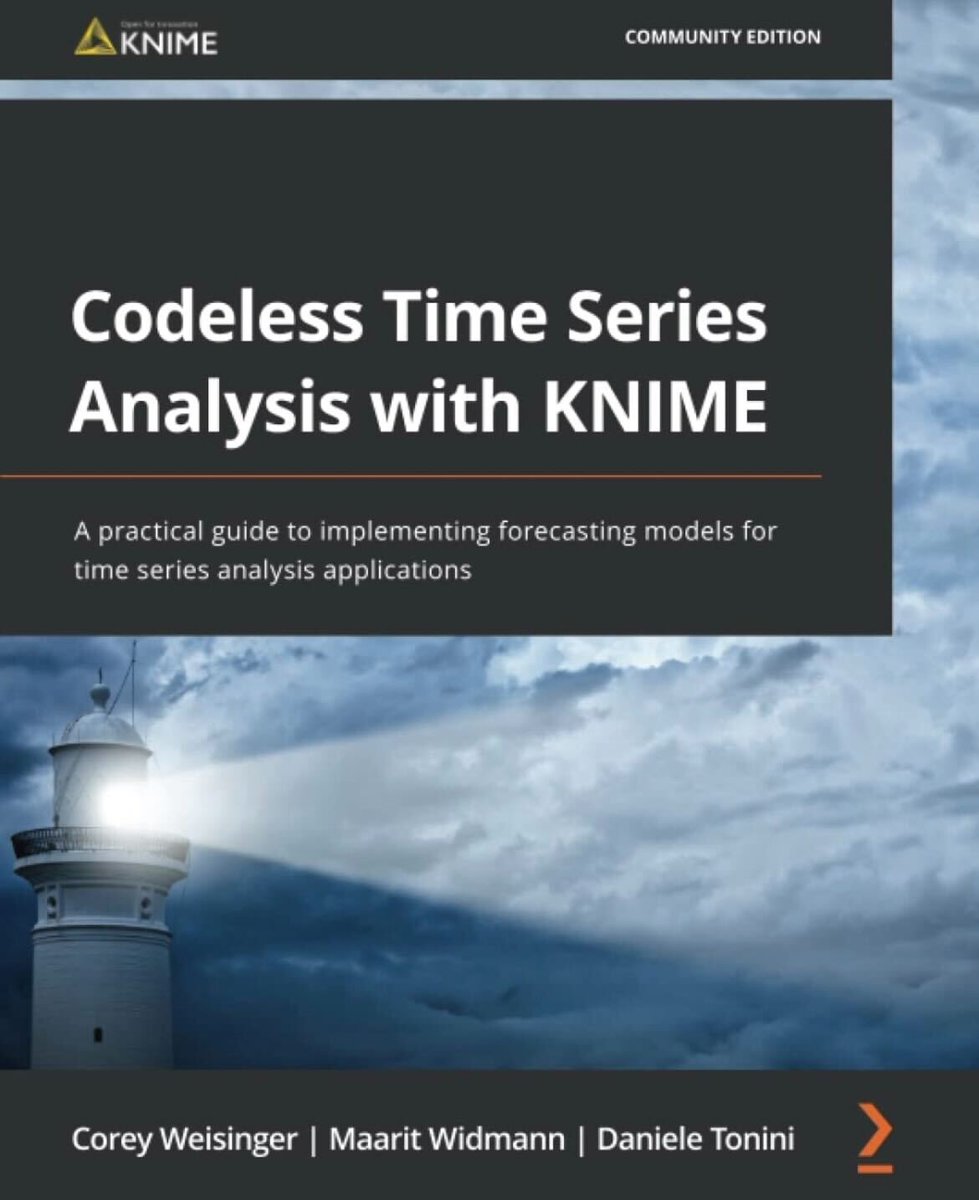elisrich_'s tweet image. Besides classic scripting languages you can also do #codeless Time Series Analysis with #KNIME
To learn all about it, Corey Weisinger, Maarit Widmann & Daniele Tonini have written a book: "Codeless Time Series Analysis with KNIME"
📖Get the book here:
packtpub.com/product/codele…