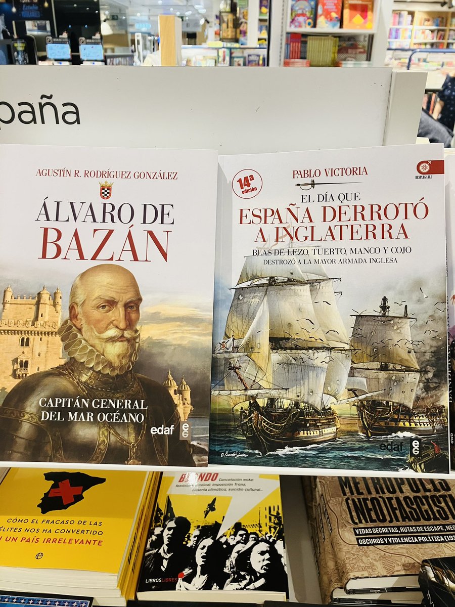 EditorialEdaf's tweet image. Pues sí. Es una maravilla ver cómo lucen este verano nuestros libros de #historia en @elcorteingles 🙌🏻  

¿Tenéis alguno pendiente? 😉

#Lecturasdeverano #LibrosdeHistoria