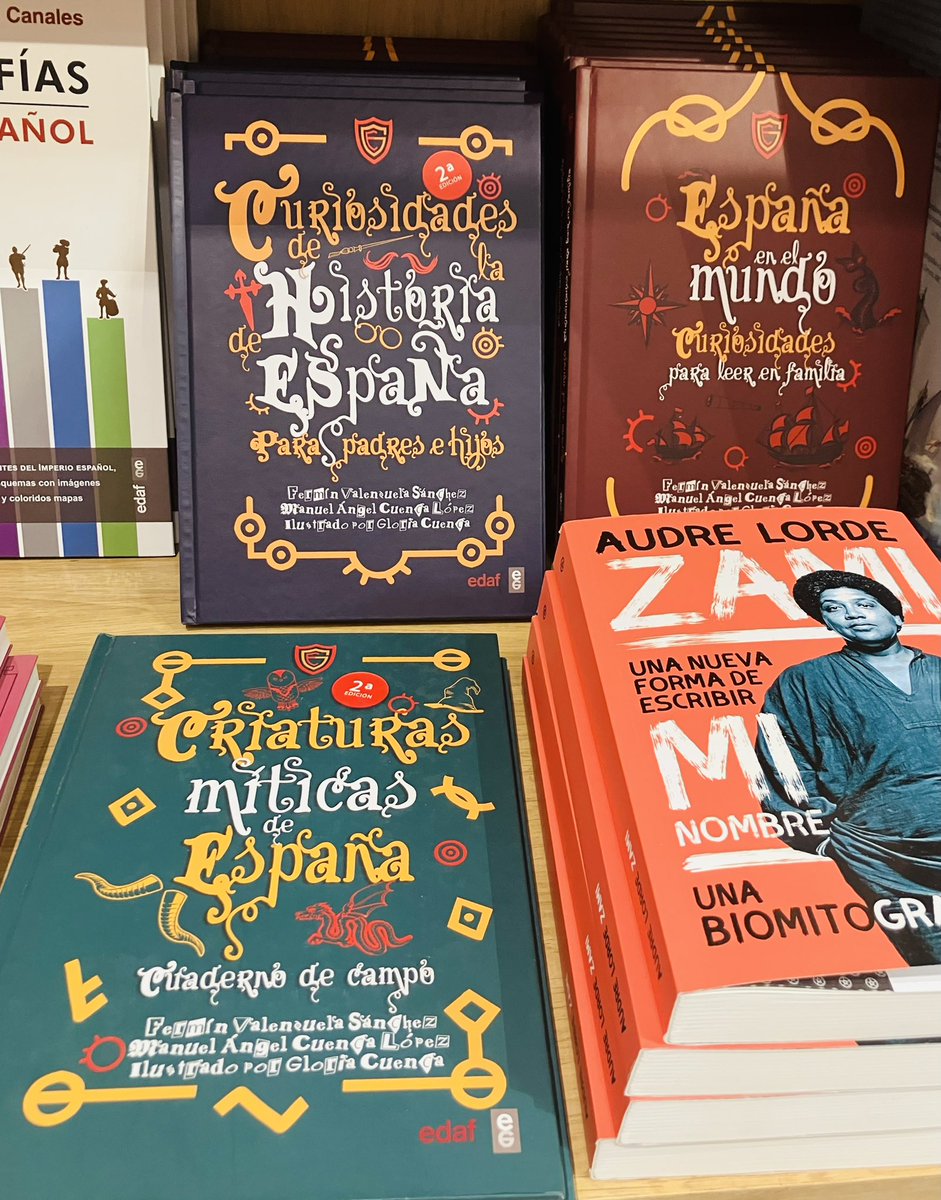 EditorialEdaf's tweet image. Pues sí. Es una maravilla ver cómo lucen este verano nuestros libros de #historia en @elcorteingles 🙌🏻  

¿Tenéis alguno pendiente? 😉

#Lecturasdeverano #LibrosdeHistoria