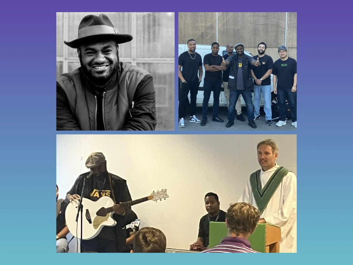 🎸Een inspirerend voorbeeld van jezelf naar het rechte pad toewerken 🎶 
Zondag trad de band <a href="/blackrockstar78/">Rivelino Rigters</a> op tijdens kerkdiensten in PI Alphen. “Met gevoelige en hoopgevende songs raakten zij de harten van gedetineerden, kerkvrijwilligers en personeel” vertelt Pastor Geert