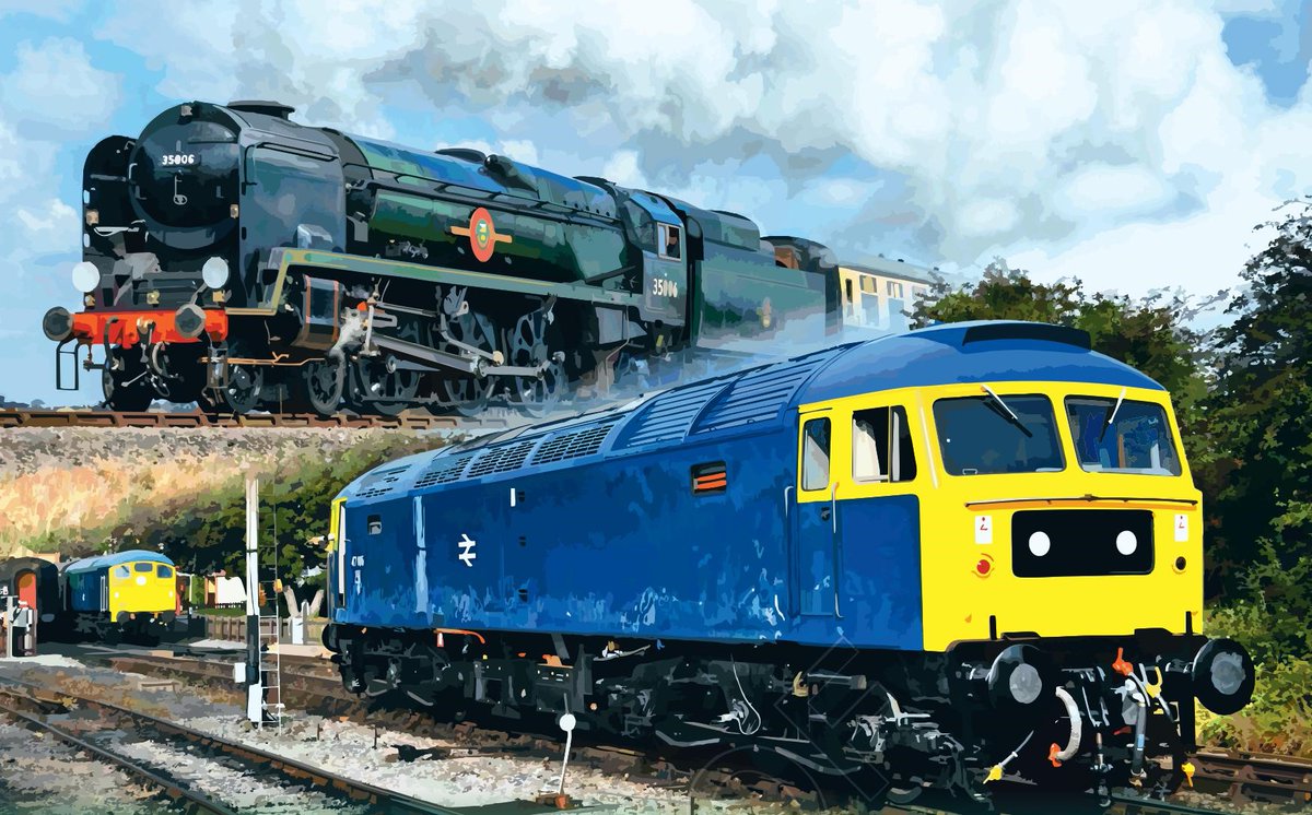 Get ready for an unforgettable weekend as we bring together the best of both worlds - the power of magnificent steam engines and the might of diesel locomotives! Join us for the Spectacular Autumn Showcase 28-29th October - shorturl.at/cgruJ