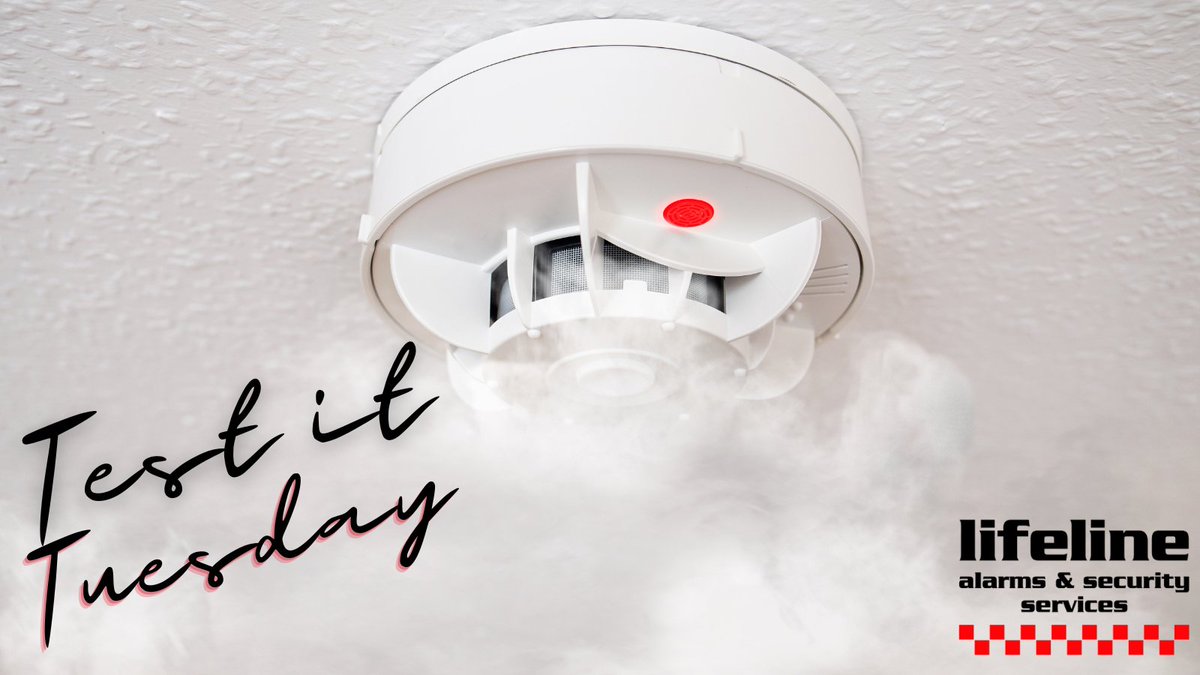 It's that time again! ⏲️Time to test your smoke detectors and ensure they will activate in the event of a fire. #Testittuesday #Tuesday #Fire #SafetyFirst