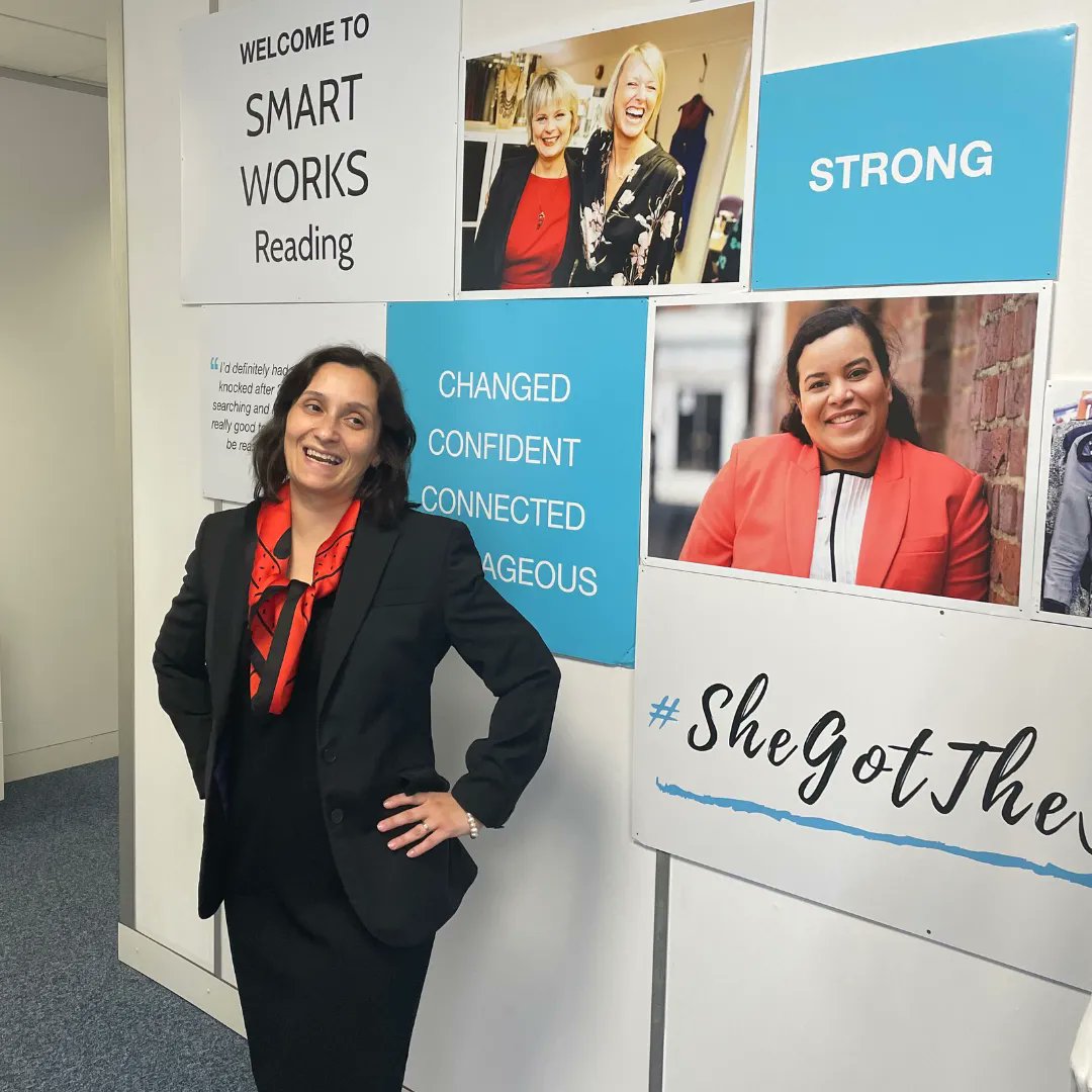 ⭐ SHE GOT THE JOB ⭐ We are excited to announce that our recent client Catalina has got the job as Learning Support Assistant! We wish Catalina lots of luck in her new role. Join us in congratulating her! 💙 #shegotthejob #smartworksrdg #smartworks #successstories #charity