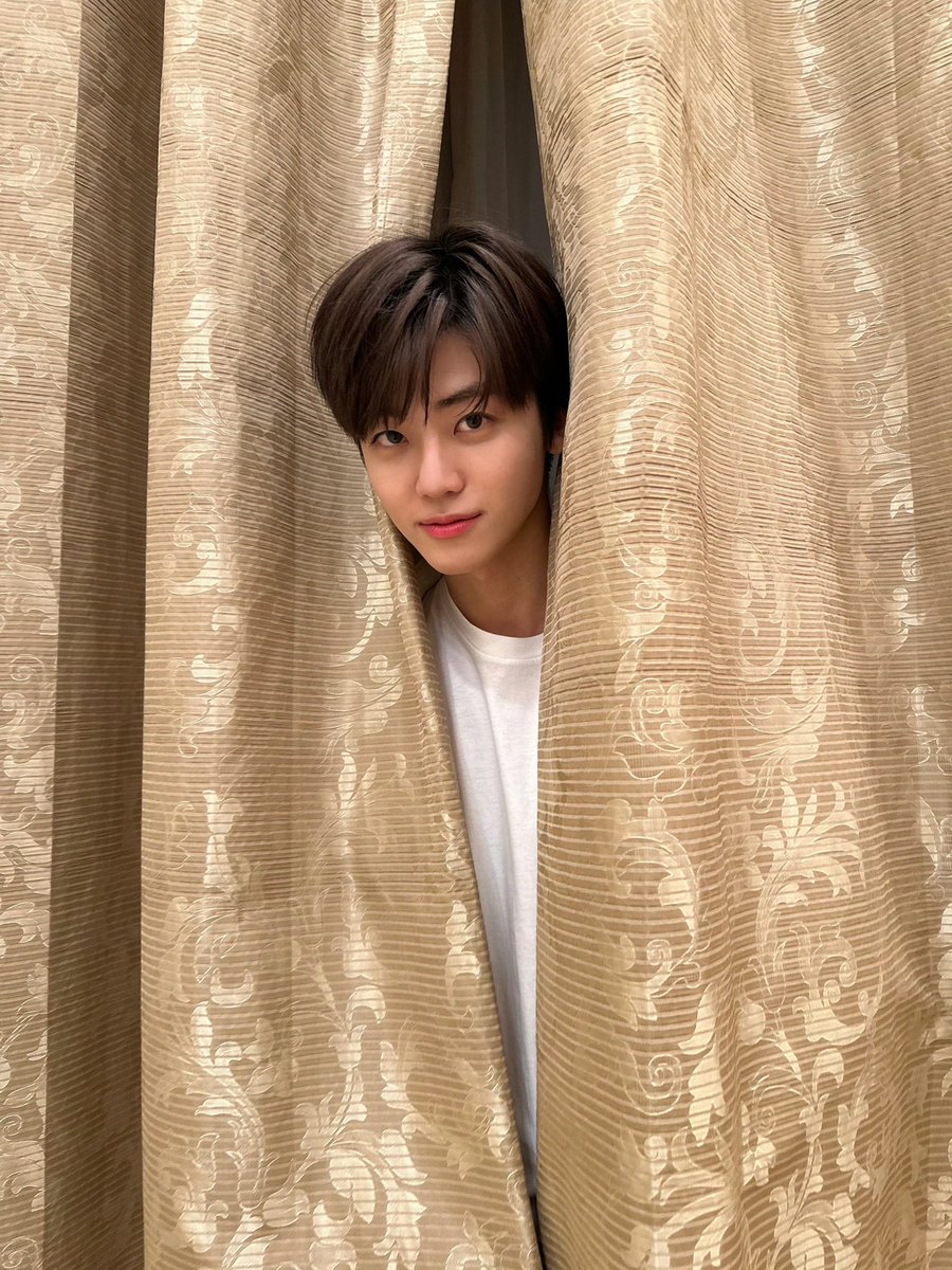 NJMENCT's tweet image. When the curtains feel like they have a sound that can be heard through the air, telepathy happens so that you start to pack yourself behind it and make everyone questioning where the bunny is at. It can be a good idea to hide and seek, hiding ourselves from the world. 😌