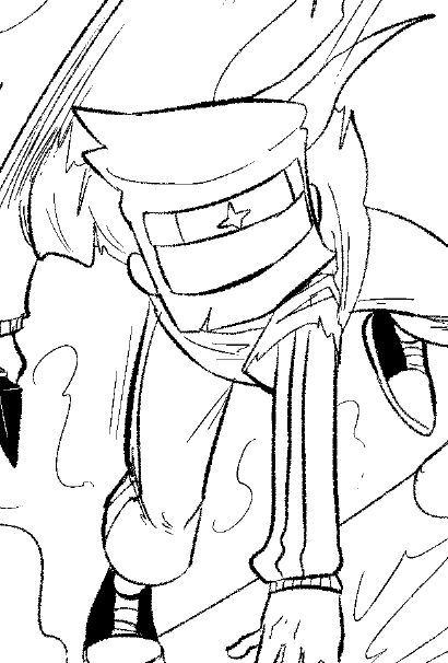 めっちゃ良く描けて衝撃うけた。流石我輩。 