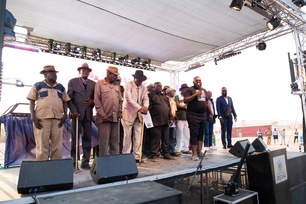 Thank you, Kunene Region, for showing up in numbers this past weekend. We were able to engage the community on the various economic growth opportunities that will come from the mining operations in the region. A big thank you to the Office of the governor, Africa New Energies,