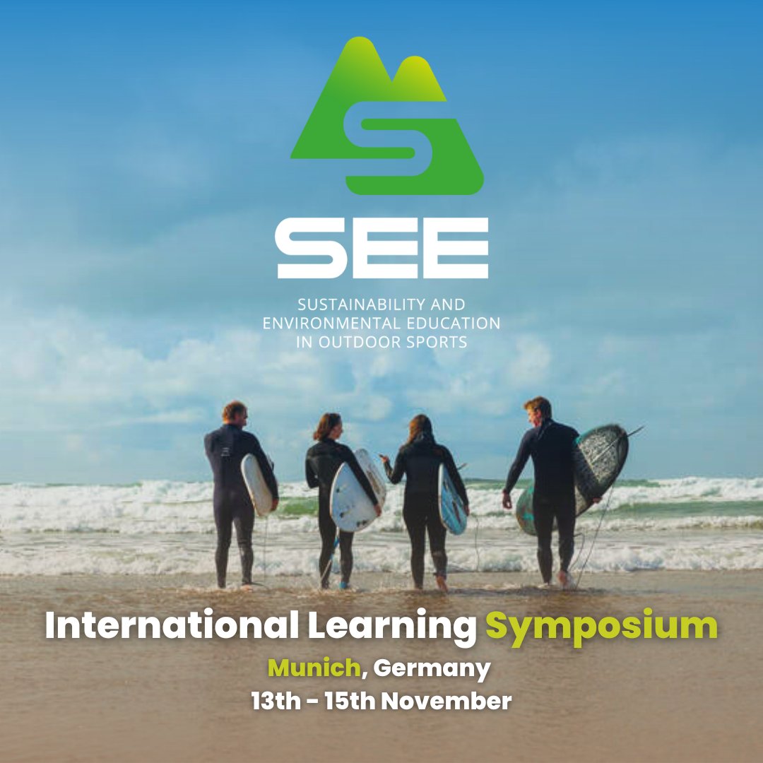 LeaveNoTraceIrl's tweet photo. The @SEE_Project_EU International Learning Symposium is here!

📍Where: Munich, Germany
📆 When: 13th - 15th of Nov '23
🎓 What: Educationn on the latest in sustainable &amp; environmental education in outdoor sports!

Learn more: https://t.co/t7ijZODCW3 https://t.co/WPS5ZEllve