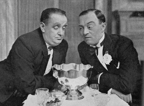 Image of the pair from 1929 #StreathamHistory #StreathamHillTheatre #LeslieHenson and #SydneyHoward