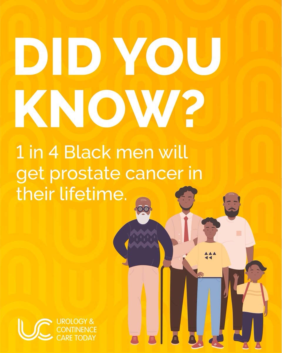 Black men are more likely to get prostate cancer than other men, who have a 1 in 8 chance of getting prostate cancer, as opposed to Black men who have a 1 in 4 chance.