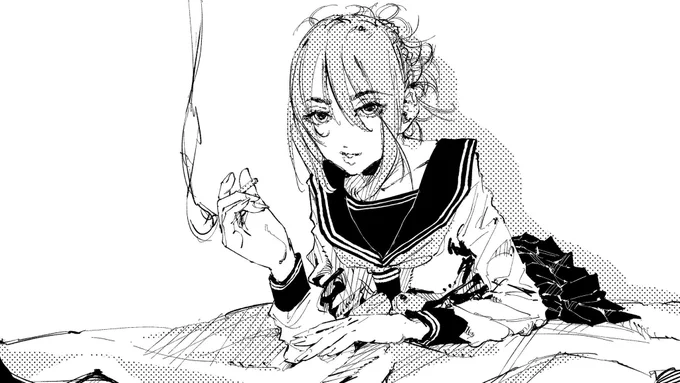 MVのイラストをあてくしが描いています〜✨
https://t.co/DNVlb7NT5R 