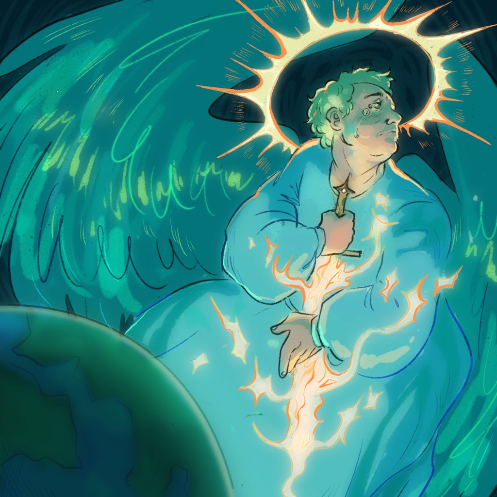 being an arch angel is a lot lonelier than expected #GoodOmens2Spoiler #GoodOmensS2