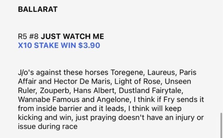 Ben's 🐎Racing Tips tweet media