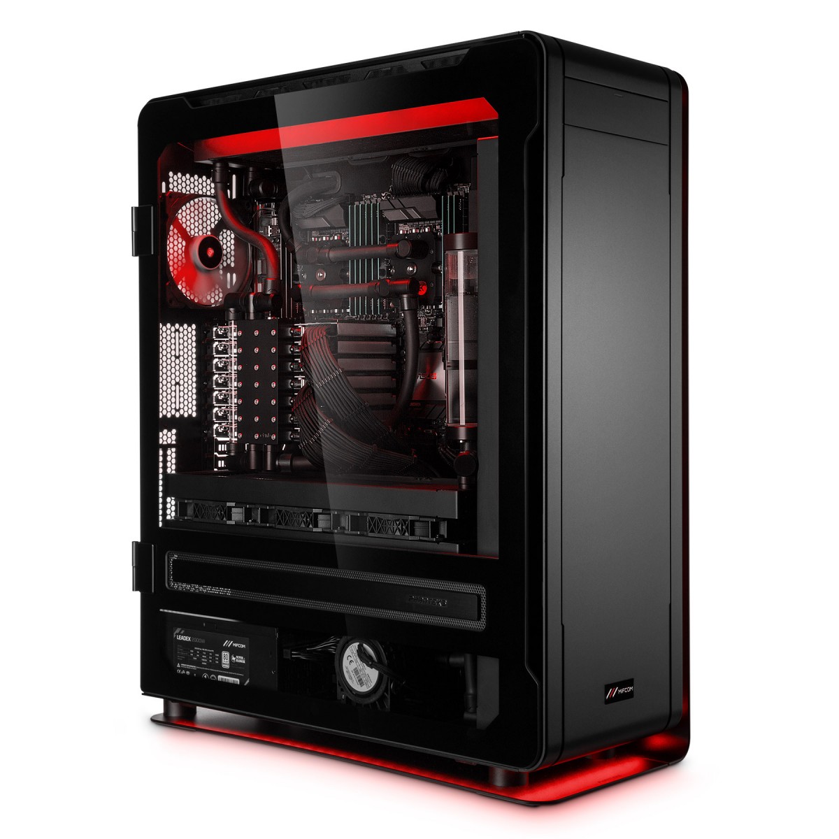 cowcotland's tweet image. #MIFCOM : un PC Big Boss avec 7 #RTX4090 à 28999 euros ! dlvr.it/Sv0R4Z