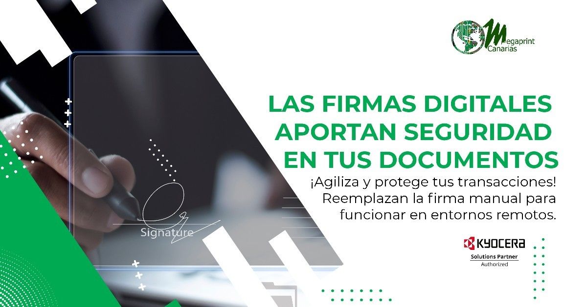 Las✍️#FirmasDigitales con <a href="/KYOCERA_DS_ES/">KYOCERA DS España</a>, brindan seguridad en procesos digitales y para validar #documentación. Reemplazan la firma manual para funcionar en entornos remotos.

👉¡Agiliza y protege tus transacciones! 📝🔒 #SeguridadDocumental #ProcesosDigitales