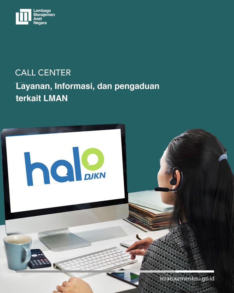 BLU_LMAN's tweet photo. Hai #SahabatAset, MinAset mau ingetin lagi nih.

Layanan Informasi, pengaduan terkait LMAN bisa hubungi Halo DJKN melalui telepon 150-991 atau melalui WhatsApp 0811-8480-991.

#LMAN #OptimalAsetnya #Asetnegara #IniPunyaKita #UangKita #Callcenter https://t.co/w2sNq2DqKR