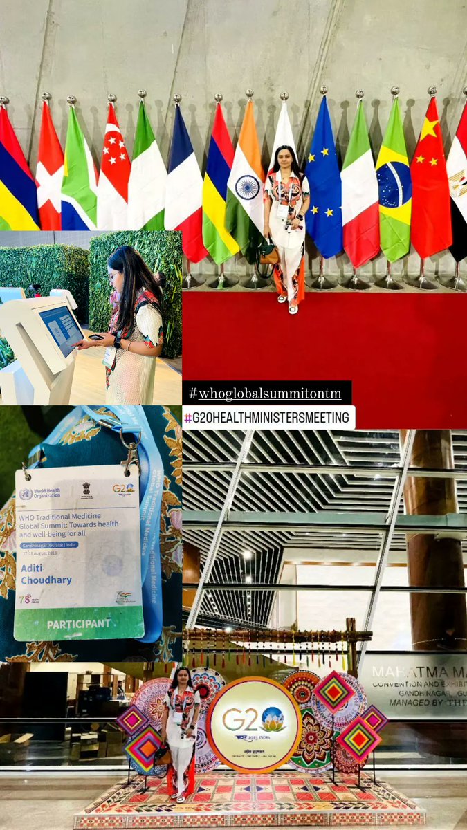 Elated to partake in #WHOGlobalSummitOnTM, where <a href="/IGIBSocial/">CSIR-IGIB</a> students conducted impactful Prakriti analysis. Interacted with esteemed global delegates, explaining pioneering research of IGIB-Ayurgenomics unit, exemplifying convergence of ancient wisdom &amp; modern science.
<a href="/CSIR_IND/">CSIR, India</a>