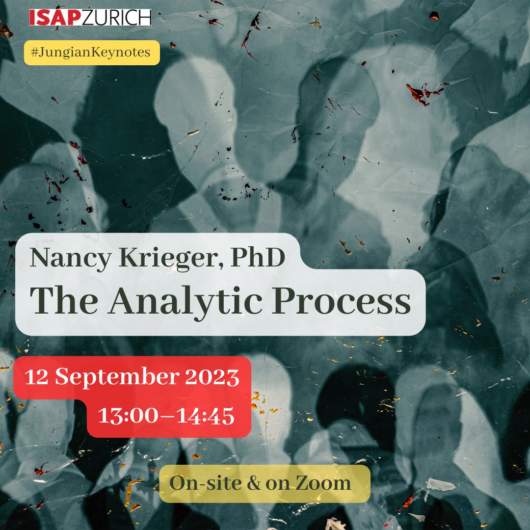 The Analytic Process.
 isapzurich.com/en/public-prog…
#JungianKeynotes #isapzurich #jungianpsychology #cgjung #analyticalpsychology #education #switzerland