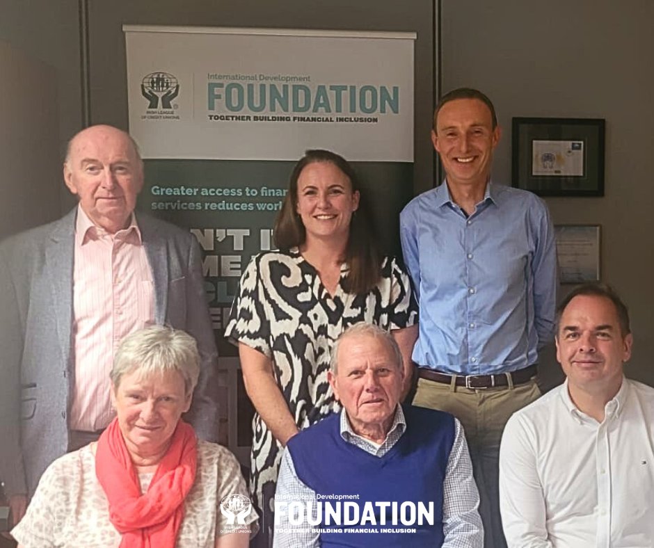 The newly elected Foundation Board recently held their 1st meeting in Dublin. Pictured L-R: Jim Toner <a href="/LetterkennyCU/">Letterkenny CU</a>, Christine Barretto <a href="/hsscu/">HSSCU</a>,  Alan Moore Foundation CEO, Margaret Heffernan <a href="/coissionnadcu/">Cois Sionna Desmond CU</a>, Chairman Eamonn Sharkey Omagh CU and Paul Gibbons Castleblayney CU.