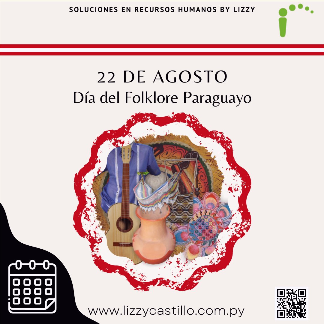 LConsultora's tweet photo. ¡Feliz día del Folklore Paraguayo!
Celebramos este día para recordar las costumbres, conocimientos y valores de nuestro pueblo, transmitidos de generación en generación. ¡Mantengamos viva la llama de nuestras tradiciones!
#diadelfolklore #paraguay #py #lizzycastillo #rrhhpy #rrhh https://t.co/vga6yHfPYt