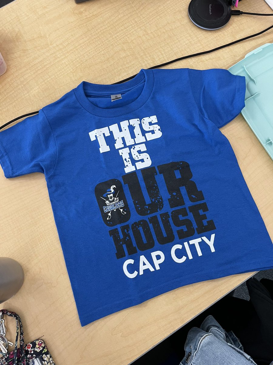.<a href="/capcityfb/">Capital City Football</a> offered a shirt small enough for our four year old! We are excited to cheer on the Cav at their first game in OUR stadium next Friday! #gocavsgo