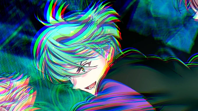 クリアビジュアルも担当していました!アプリの本編読んだら見れるよ～都志見文太先生のすばらしいシナリオ読んでね……!#アイナナ 