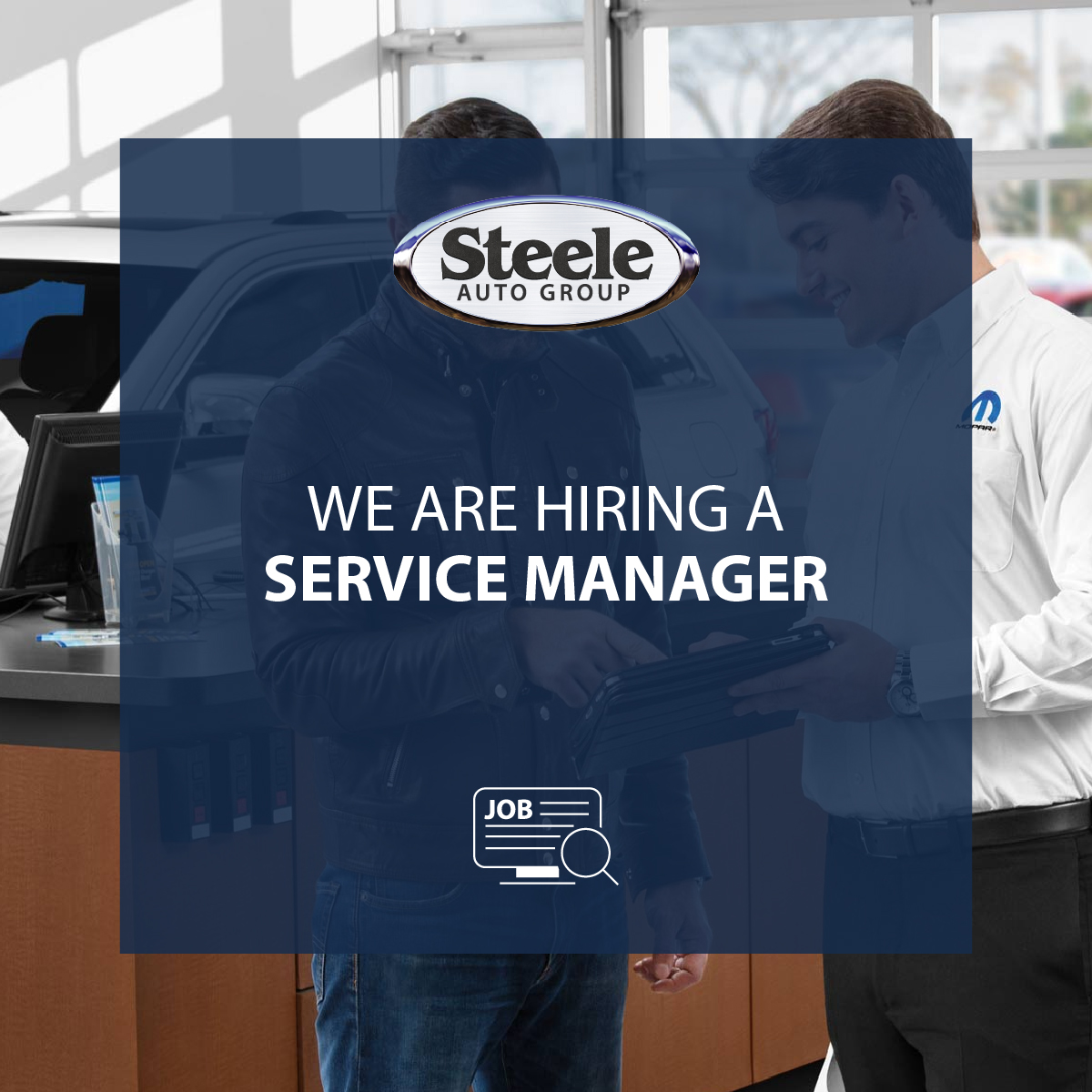 steeleauto's tweet image. We&apos;re hiring a Service Manager! Join our growing team at @SteeleChrysler Halifax, NS.
 
Apply now: bit.ly/3YNUTpQ
 
#automotiveindustry #servicemanager #careeropportunity #steelecareers #whysteeleuto #steeleautogroup
