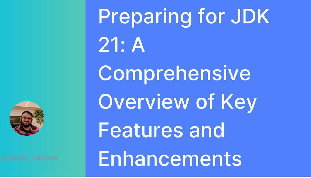 Meanwhile, JEP 430 enriches Java's string literals and text blocks with string templates, simplifying program creation, enhancing readability, and boosting security.

Read more 👉 lttr.ai/AE3ee

#JDK21 #Java