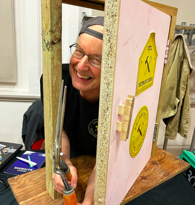 NEW BLOG: Meet Richard! 

If you've ever popped into our #Porty branch, you've probably met Dick - one of our cherished volunteers who not only lends tools, but also founded the ETL Retrofixers! 💪

Read our interview with Dick here: 
edinburghtoollibrary.org.uk/2023/retrofit-…