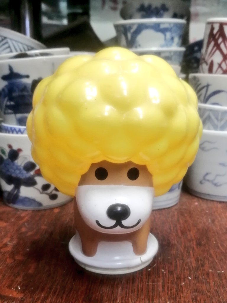 アフロ犬